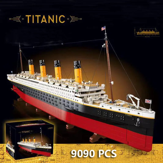 10294 Titanic 9090 Stk Kreuzfahrtschiff aus Bausteinen